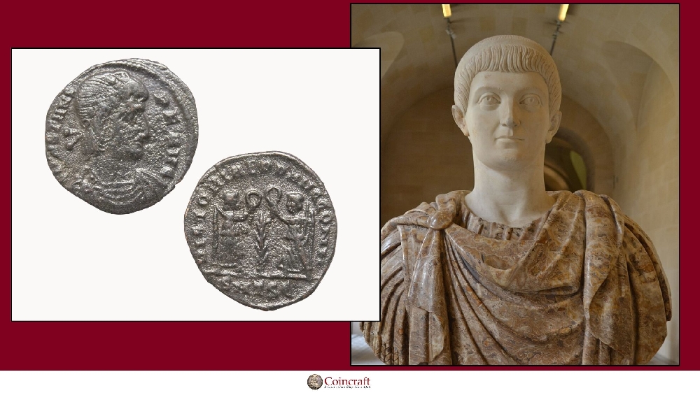 Roman Coin Dedicated to Constans - Coincraft